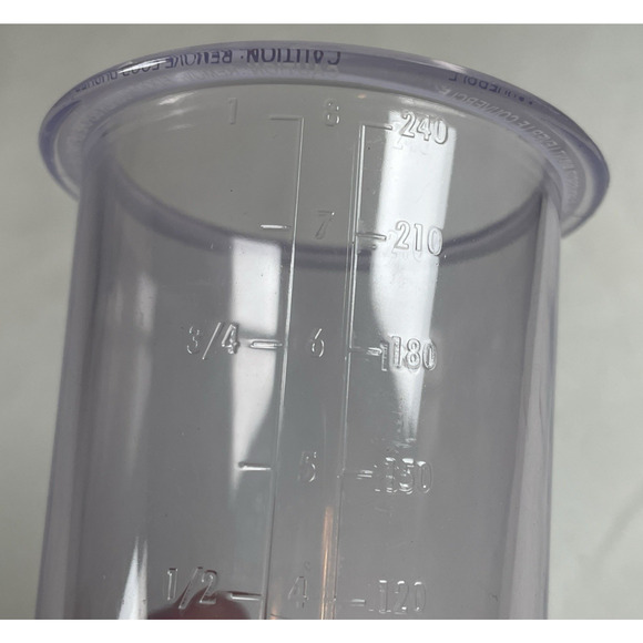 Hamilton Beach Big Mouth Food Processor Part Replacement Pusher Guide 70590 OEM - Picture 4 of 8